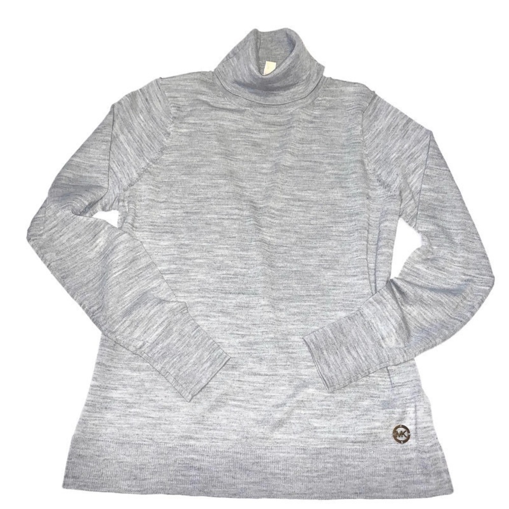 Calvin Klein Heather Gray Turtleneck Small NWT